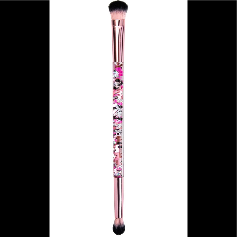 MY MELODY + KUROMI DUAL-ENDED EYESHADOW BRUSH NEW